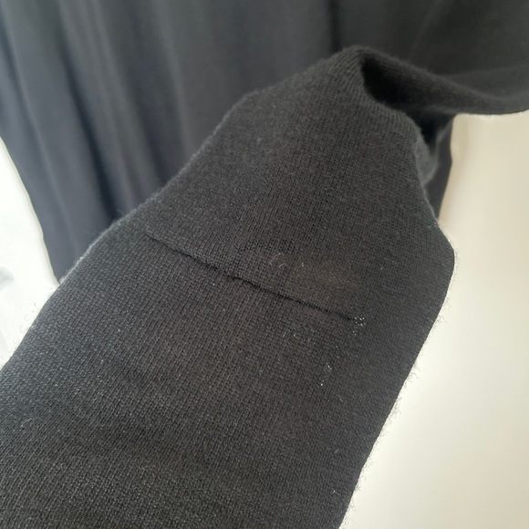 Maje extra fine wool top with lace detail - Picture 7 of 9